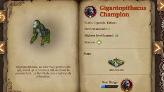 gigantopithecus champion 🏆 the wolf [upl. by Armallas572]