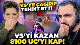 ADANALI ÇOCUK VSYE ÇAĞIRIP TEHDİT ETTİ 😡 SASUKEYLE LOBİLERE DALIP 2 VS 2 YAPTIK  PUBG MOBILE [upl. by Renaud]