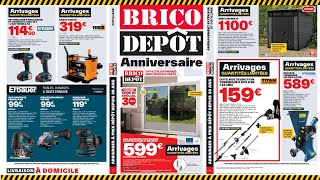 Catalogue BRICO DÉPÔT du 29 septembre au 12 octobre 2023 💥 Arrivage BRICOLAGE JARDINAGE RÉNOVATION 🛠 [upl. by Aracaj]