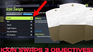 HOW TO COMPLETE ICON SWAPS 3 OBJECTIVES FAST UNLOCK ICON SWAPS 3 TOKENS QUICKLY  FIFA 22 [upl. by Libby]