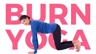 5 minute Yoga Workout to BURN 2024 [upl. by Ybroc]