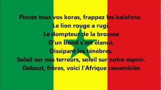 Hymne national du Sénégal [upl. by Lledner]