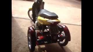 Triciclo com diferencial biz 125c freio a disco [upl. by Ian476]