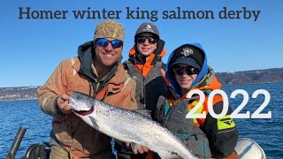 Homer winter king salmon tournament 2022 [upl. by Calisa]