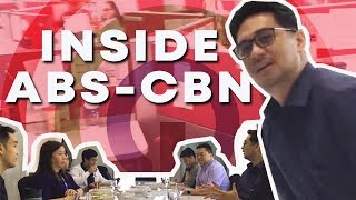 Vlog 2 Inside ABSCBN [upl. by Ailina]