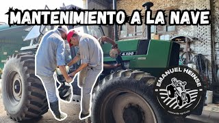 MANTENIMIENTO AL DEUTZ FAHR AX 120 y a arreglar un ALAMBRE [upl. by Annadroj931]