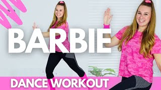 BARBIE Dance Workout  12min Cardio Dance workout to songs from Barbie The Movie [upl. by Etteyafal]