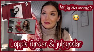 LOPPIS FYNDAR amp JULPYSSLAR 🎄 JULIGA MINI HAULS HAR JAG BLIVIT SCAMAD  VLOGG 101  AMANDA MARIN [upl. by Alyehs]