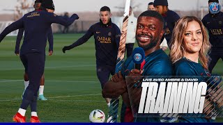 ⚽️ Paris SaintGermain  FC Nantes  training session live from the Campus PSG 🔴🔵 [upl. by Metabel]