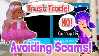 What SCAMS Look Like And How YOU Can AVOID THEM Royale High Trading [upl. by Neeven466]