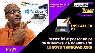 Comment faire passer un PC sous Windows 7 à Windows 10 en installant complètement Windows 10 [upl. by Hardden]