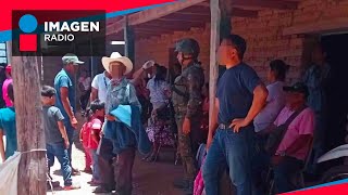 Mexicanos huyen a Guatemala debido a la inseguridad que hay en Chiapas [upl. by Vanhook191]