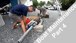 Boat maintenance Part 4  Hallberg Rassy 54 Cloudy Bay – AprJun21 S21 Ep4 [upl. by Susumu]