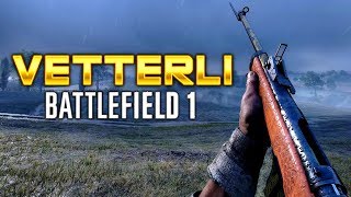 VETTERLI VITALI CARBINE MY LEAST USED RIFLE  Battlefield 1 [upl. by Alrrats]