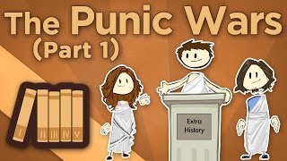 Rome The Punic Wars  The First Punic War  Extra History  Part 1 [upl. by Robinette]