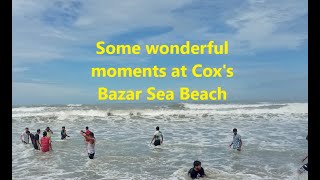 Some wonderful moments at Coxs Bazar Sea Beach [upl. by Mitinger951]