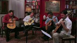 Brazilian Guitar Quartet  Triana [upl. by Eirret]