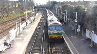 Freight trains at Wandsworth Road [upl. by Arytal901]