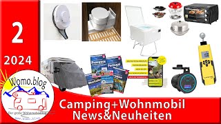 Camping und Wohnmobil NewsampNeuheiten 22024 [upl. by Evy]