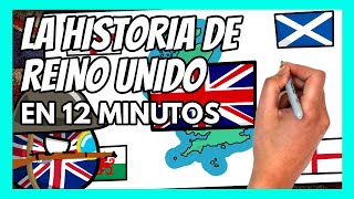 ✅ La historia de REINO UNIDO y el IMPERIO BRITÁNICO en 12 minutos  Resumen rápido y fácil [upl. by Batish848]