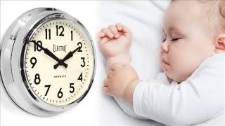 Electric clock ticking make baby sleep white noise 10h [upl. by Nehgem462]