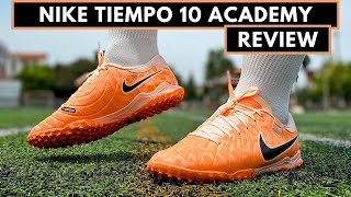 ĐÁNH GIÁ TRÊN CHÂN NIKE TIEMPO LEGEND 10 ACADEMY  Không phải da thật nhưng vẫn xuất sắc [upl. by Heman199]