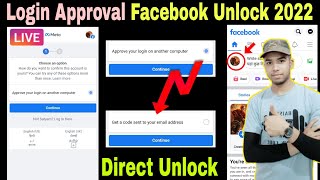 facebook login was not approved problem solved 💯  approve your login on another phone or computer [upl. by Edaw528]