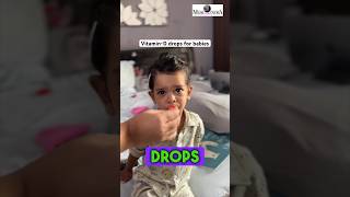 Vitamin D drops for babies baby momcomindia vitamind [upl. by Annaej532]