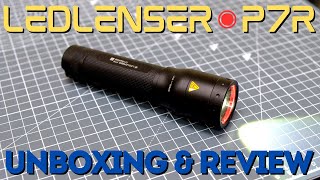 Ledlenser P7R Unboxing amp Review  Super Bright 1000 Lumen USB Rechargeable LED Torch 🔦 [upl. by Leryt268]