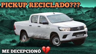 LA VERDAD DEL HILUX 2016  Por Esto Somos 3er Mundo 🥲 [upl. by Odrautse522]