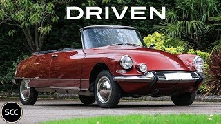 CITROËN IDDS 19 Cabriolet Chapron 1962  Modest test drive  SCC TV [upl. by Relyhs]