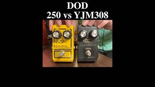 DOD 250 vs YJM308 Yngwie Malmsteen signature dod fender guitarpedals guitar [upl. by Kreiker108]