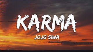 JoJo Siwa  Karma Lyrics [upl. by Epoillac]