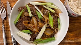 Beef Cube Steaks with Onions Biftec Doble Encebollado [upl. by Vladamir381]