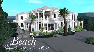 Beach House 150k Speedbuild Bloxburg [upl. by Latsyk51]