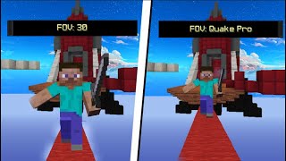 BEDWARS NA LOSOWYM FOVIE minecraft [upl. by Dlanar]