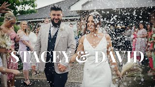 STACEY amp DAVID  THE HAWTHORNS  Cinematic Wedding Film [upl. by Kwon]