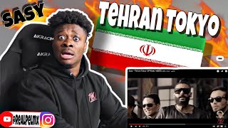 Sasy  Tehran Tokyo OFFICIAL VIDEO REACTION [upl. by Seaden]