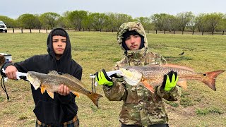 Fishing braunig lake in cold rainy weather fishing was on 🔥Day time [upl. by Lilybel]