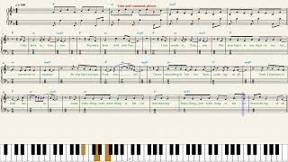 Fletcher — Lead Me On — Piano Sheet Music [upl. by Godderd784]