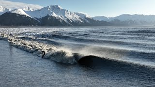 40ft Tide Surge Causes LARGEST Tidal Bore in North America [upl. by Warenne]