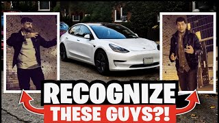 So Apparently Kicking Teslas is a Thing  Help me find the other video [upl. by Noval]