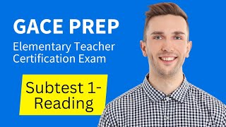 GACE Elementary Education Test Prep Study Guide Subtest 1 Reading and Language Arts [upl. by Einnek]