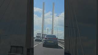 Dartford uk bridge longestbridge exploreuk london ukroads roadtrip travel rivercrossing [upl. by Burdett946]