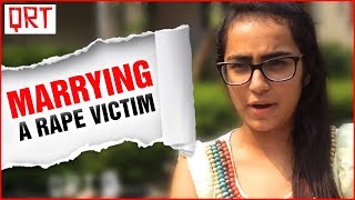 Will you Marry a Rpe Victim  SHOCKING REACTIONS  Social Experiments  QRT [upl. by Yenaffit]