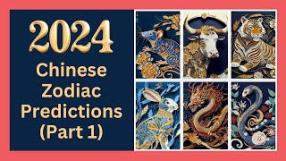 ✨2024 Chinese Zodiac Predictions Part 1  Chinese Horoscope Overview 🐀🐂🐯🐰🐉🐍 [upl. by Nedry792]