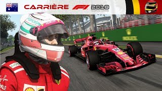 F1 2018  Carrière 22  Premier GP chez Ferrari [upl. by Ardie621]