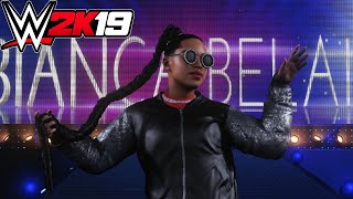 WWE 2K19  Bianca BelAir Entrance Signature Finisher [upl. by Anij]