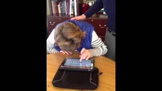 Barb Rentenbach using Facilitated Communication [upl. by Rednal]