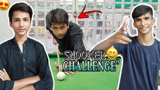 SNOOKER CHALLENGE WITH BEST FRND😉8 POOL BALL CHALLENGE 😮 [upl. by Yee967]